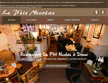 Tablet Screenshot of leptitnicolas.com